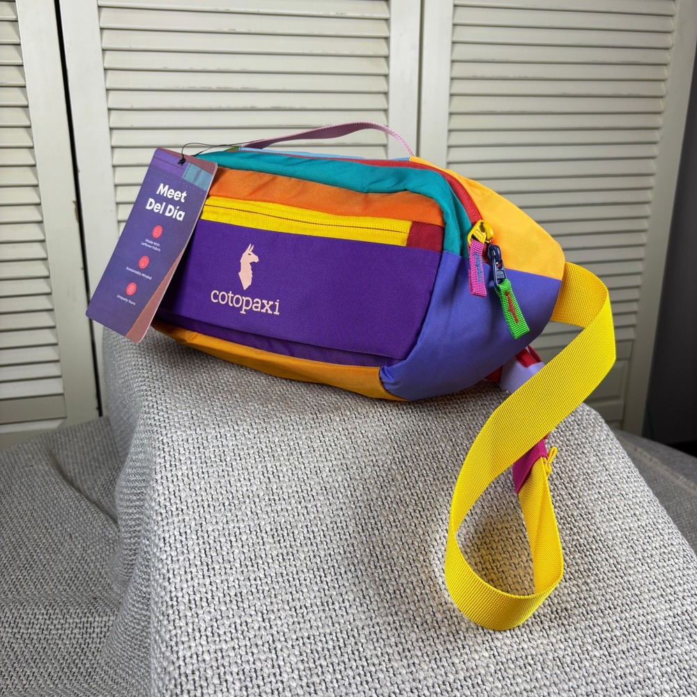 Modernist Cotopaxi Multicolor Bataan Del Dia 3L Hip Pack Fanny Pack NWT - Picture 5 of 6